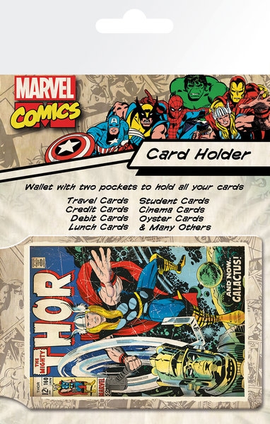 Image of Marvel Thor Retro - Okładki na Dokumenty i Karty
