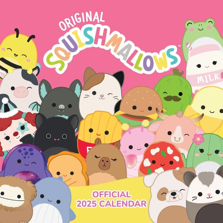 Image of Squishmallows - Oficjalny Kalendarz 2025 Ścienny