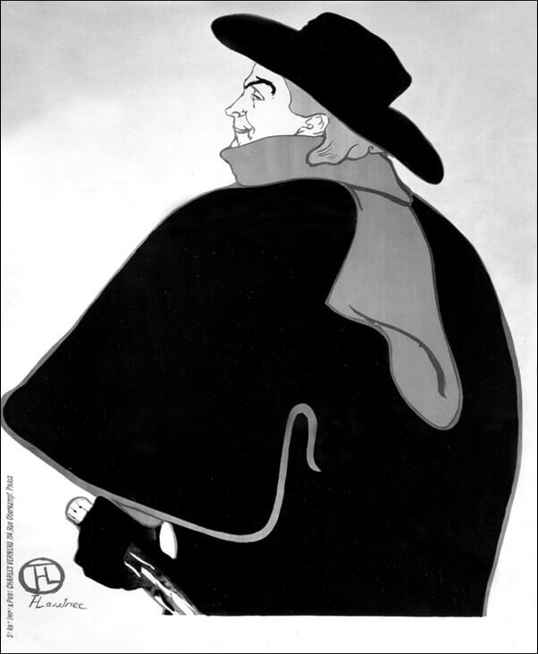 Image of Aristide Bruant, dans son cabaret, Henri de Toulouse-Lautrec - plakat Wymiar do wyboru: 61x91,5 cm