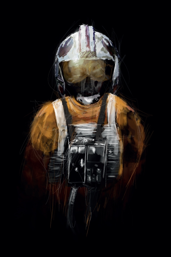 Image of Star Wars Gwiezdne Wojny Rebel Pilot - plakat premium Wymiar do wyboru: 30x40 cm