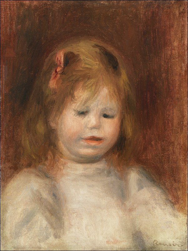 Image of Portrait of Jean Renoir, Auguste Renoir - plakat Wymiar do wyboru: 21x29,7 cm
