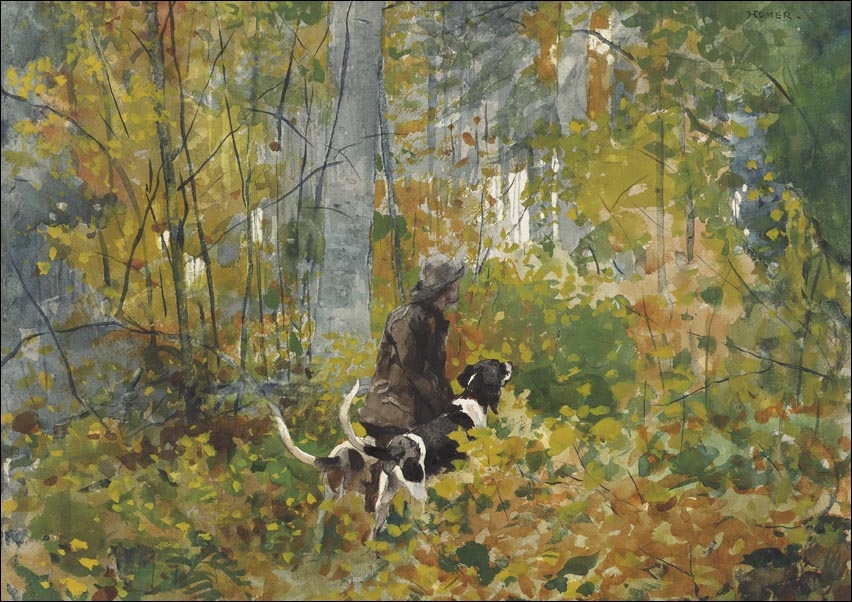 Image of On the Trail, Winslow Homer - plakat Wymiar do wyboru: 100x70 cm