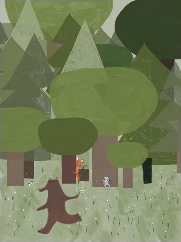 Image of Leśne sprawy - plakat Wymiar do wyboru: 61x91,5 cm