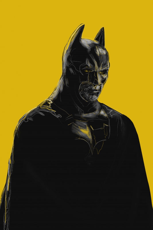 Image of Batman - plakat premium Wymiar do wyboru: 30x45 cm