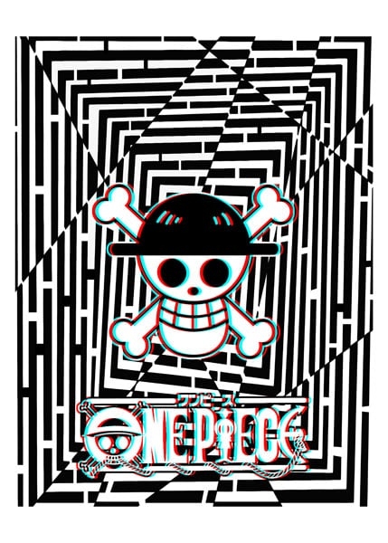 Image of Maze Gaze One Piece - plakat 3D Wymiar do wyboru: 70x100 cm