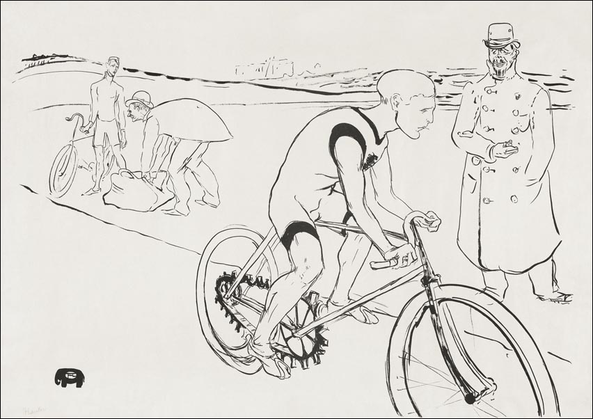 Image of Cycle Michae, Henri De Toulouse-Lautrec - plakat Wymiar do wyboru: 80x60 cm