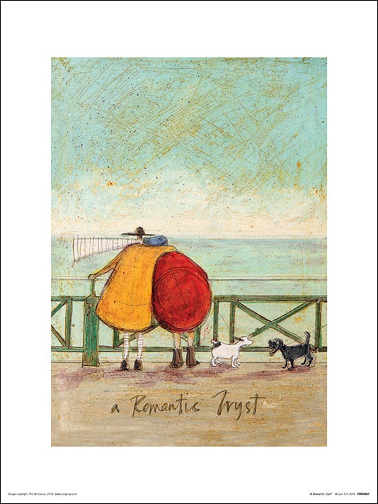Image of Sam Toft A Romantic Tryst - plakat premium