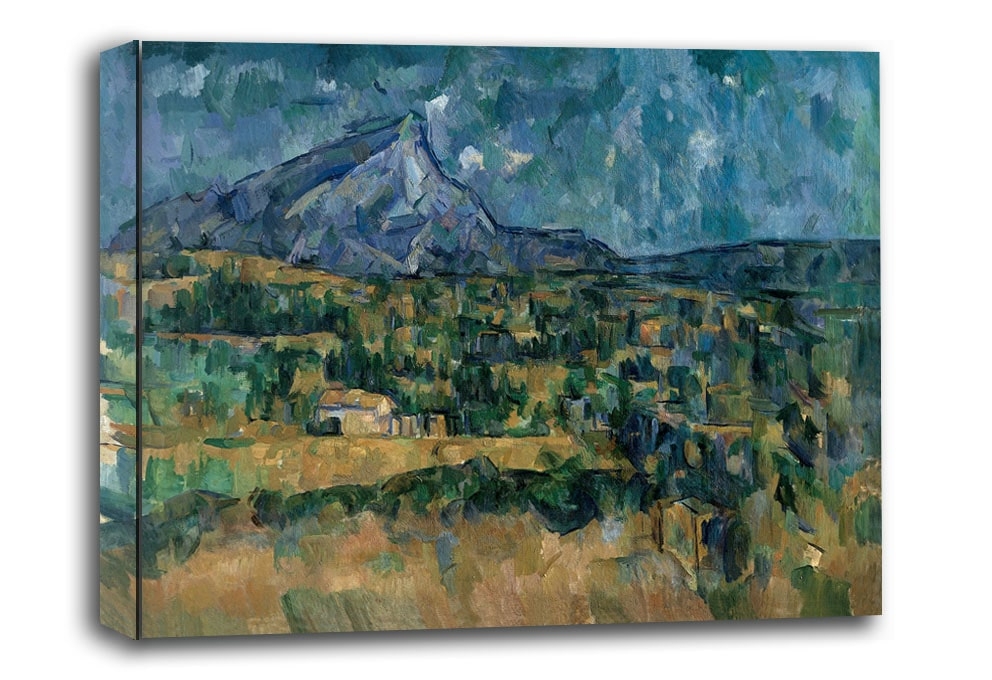 Image of Mont Sainte-Victoire, Paul Cézanne - obraz na płótnie Wymiar do wyboru: 80x60 cm