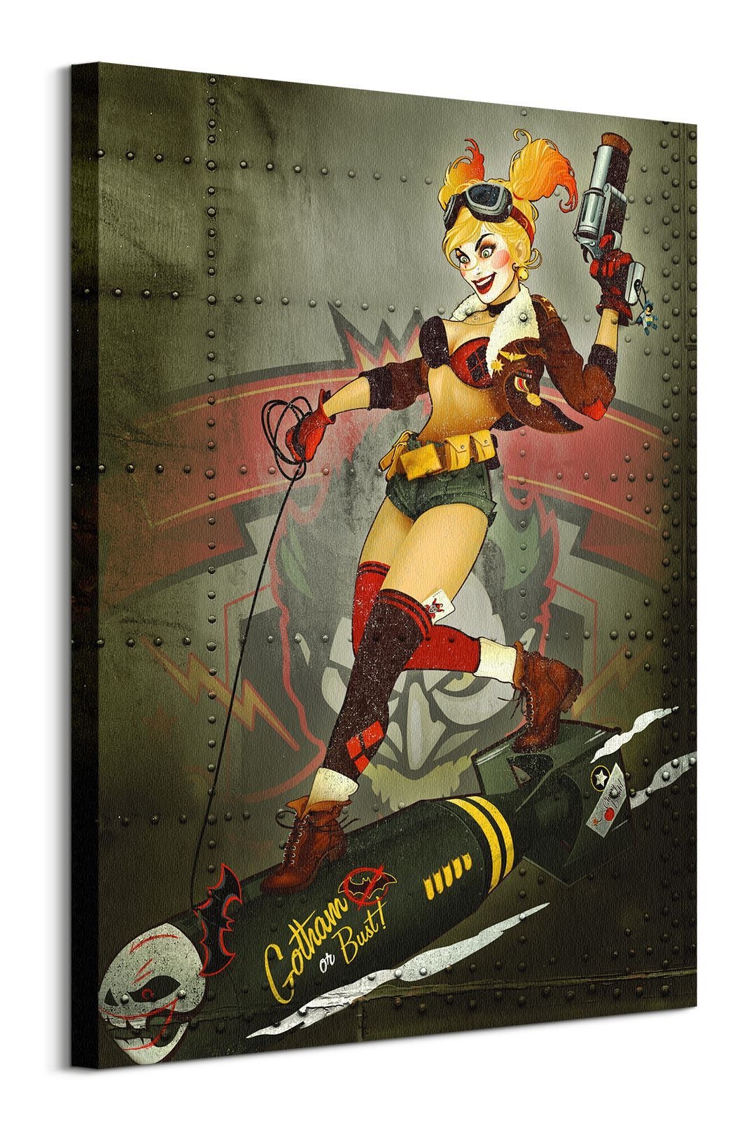 Image of DC Comics Harley Quinn Missile - obraz na płótnie