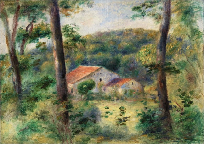 Image of Environs of Briey, Auguste Renoir - plakat Wymiar do wyboru: 91,5x61 cm
