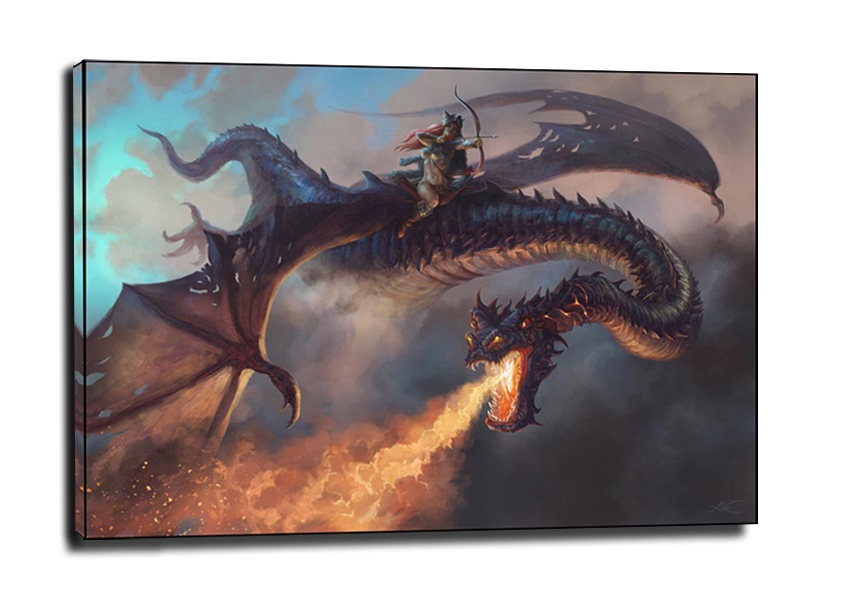 Image of Smok - obraz na płótnie Wymiar do wyboru: 40x30 cm