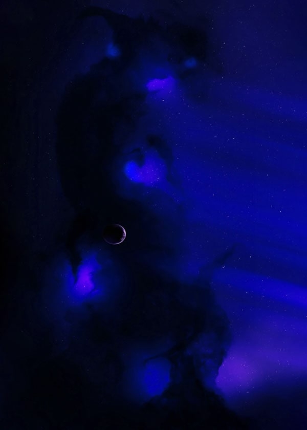 Image of Deep Space, Fauré - plakat Wymiar do wyboru: 40x60 cm