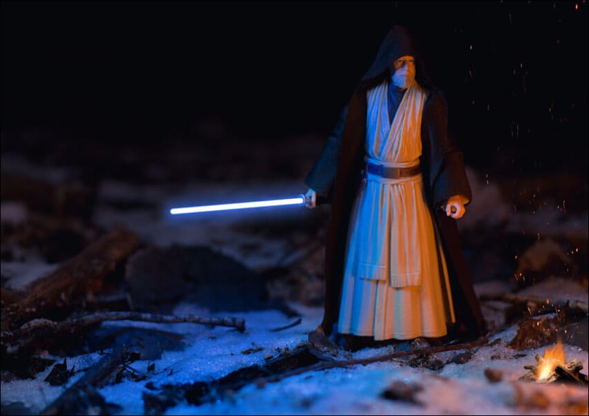 Image of Gwiezdne Wojny, Ben Kenobi - plakat Wymiar do wyboru: 30x20 cm