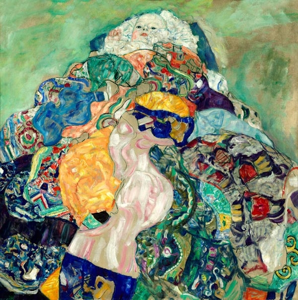 Image of Baby (Cradle), Gustav Klimt - plakat Wymiar do wyboru: 50x50 cm