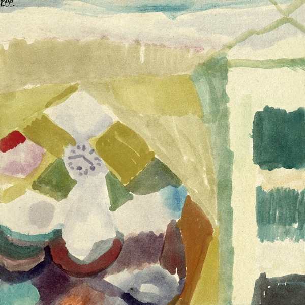 Image of Interior with the Clock, Paul Klee - plakat Wymiar do wyboru: 40x40 cm