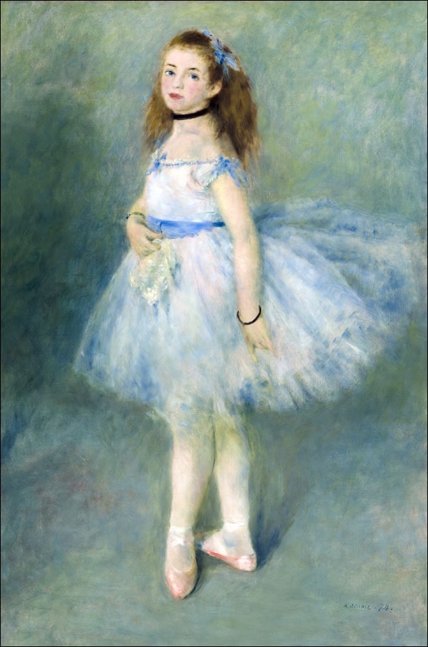 Image of The Dancer, Auguste Renoir - plakat Wymiar do wyboru: 61x91,5 cm
