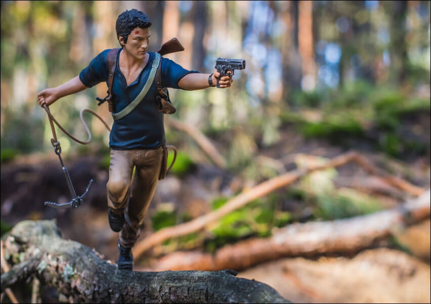Image of Nathan Drake - Uncharted IV - plakat Wymiar do wyboru: 40x30 cm