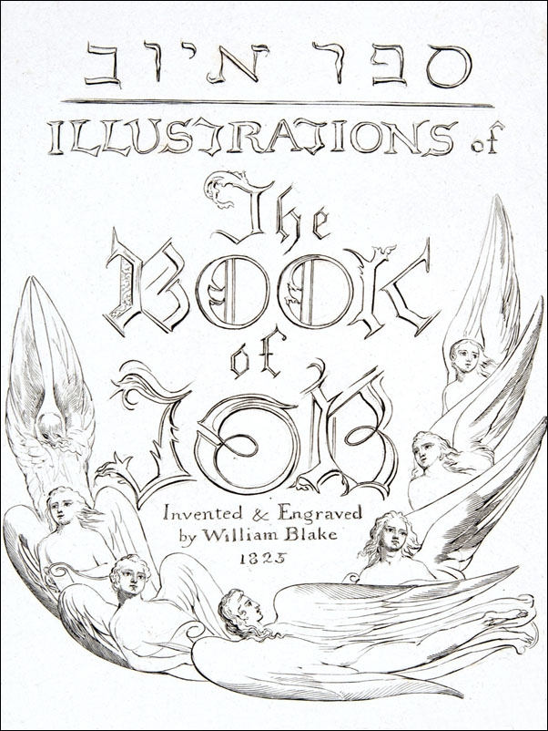Image of Title Page- Illustrations of the Book of Job, William Blake - plakat Wymiar do wyboru: 40x50 cm