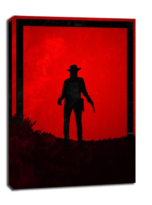 Image of Dawn of Heroes - John Marston, Red Dead Redemption - obraz na płótnie Wymiar do wyboru: 30x40 cm