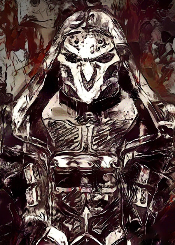 Image of Legends of Bedlam - Reaper, Overwatch - plakat Wymiar do wyboru: 70x100 cm