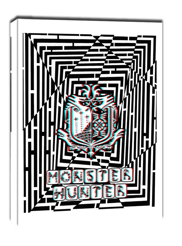 Image of Maze Gaze Monster Hunter - obraz na płótnie Wymiar do wyboru: 40x60 cm