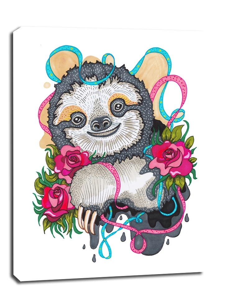 Image of Sloth - obraz na płótnie Wymiar do wyboru: 61x91,5 cm