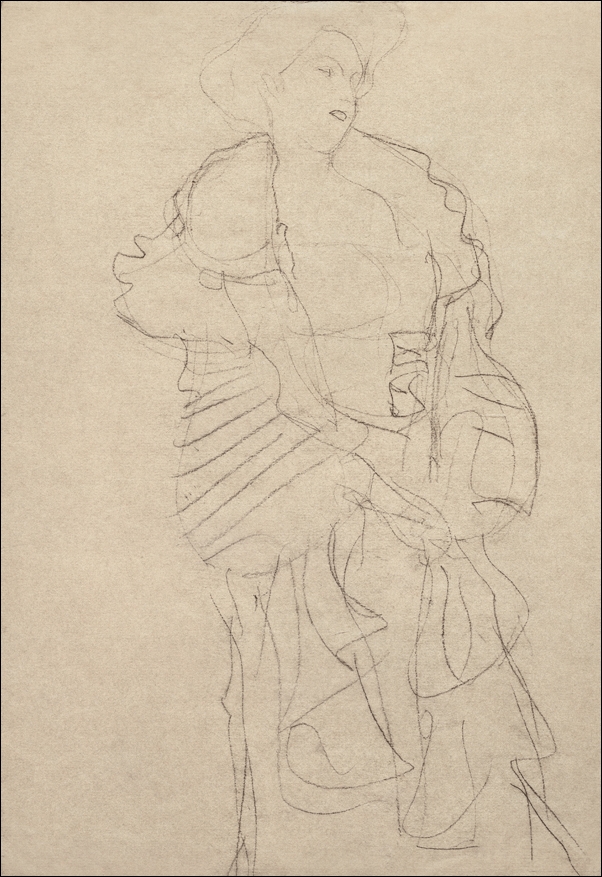 Image of Hermine Gallia, Gustav Klimt - plakat Wymiar do wyboru: 42x59,4 cm