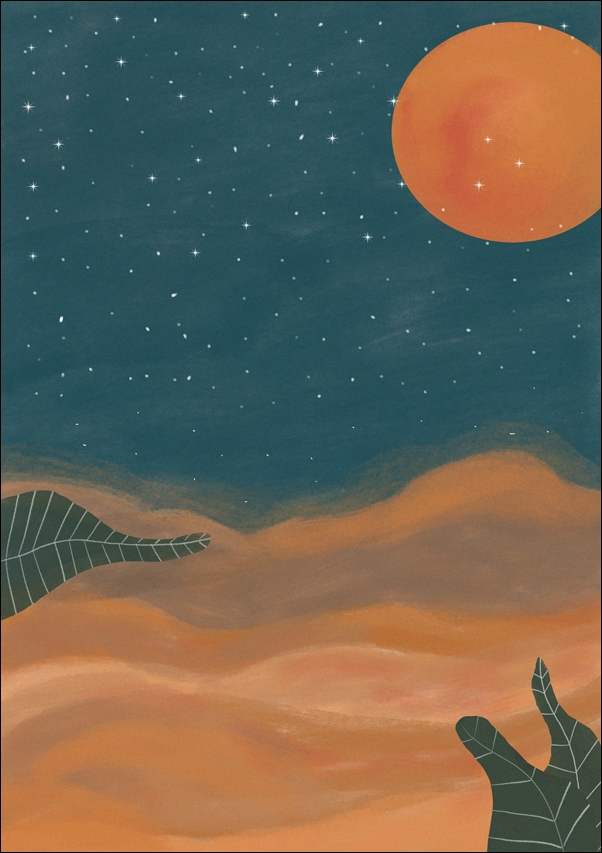 Image of pustynia - plakat Wymiar do wyboru: 29,7x42 cm