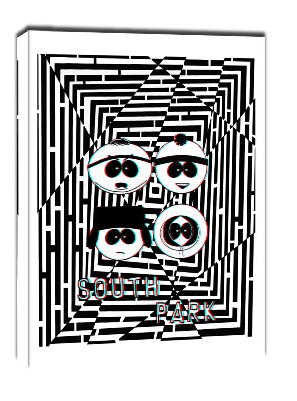Image of Maze Gaze South Park - obraz na płótnie Wymiar do wyboru: 70x100 cm
