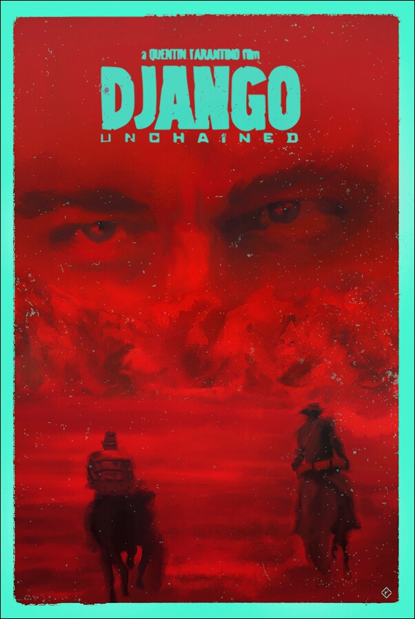 Image of Django - plakat premium Wymiar do wyboru: 29,7x42 cm