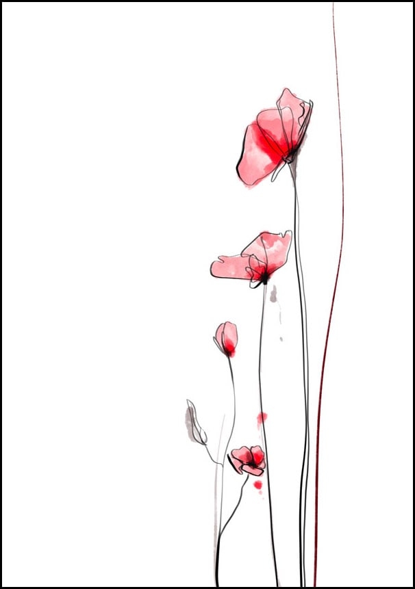 Image of Maki - plakat Wymiar do wyboru: 20x30 cm