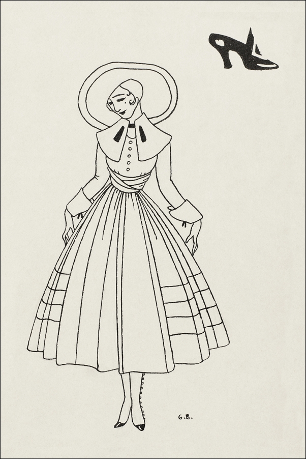 Image of No. 8, 9, p. 26. from Gazette du Bon Ton, 2e année, George Barbier - plakat Wymiar do wyboru: 30x40 cm