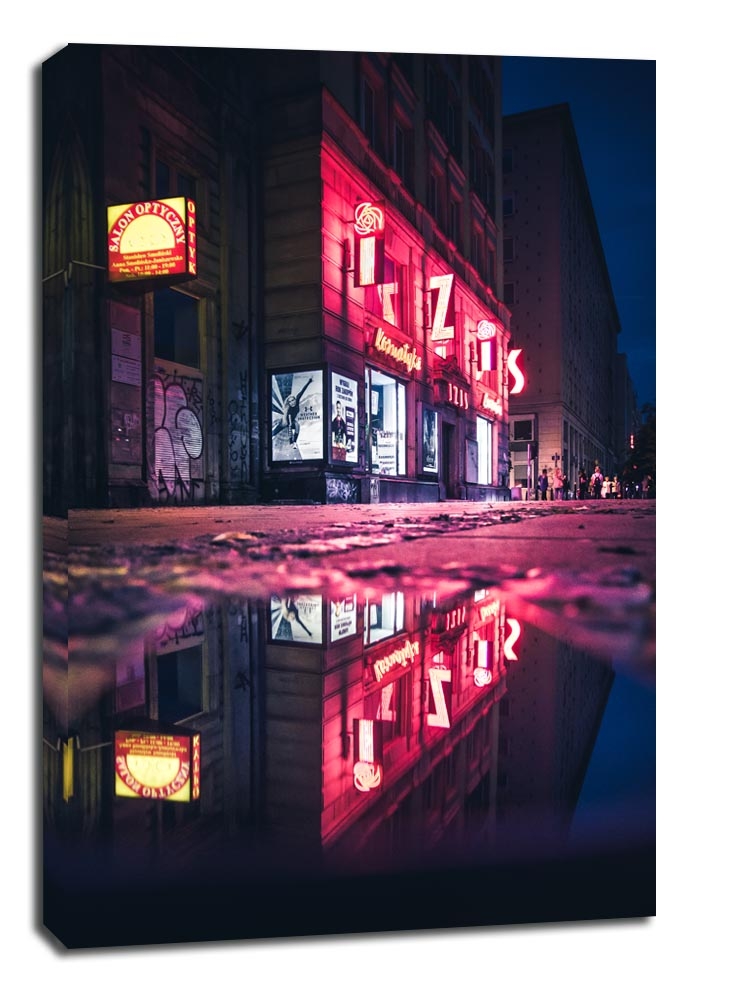 Image of Neon - obraz na płótnie Wymiar do wyboru: 20x30 cm