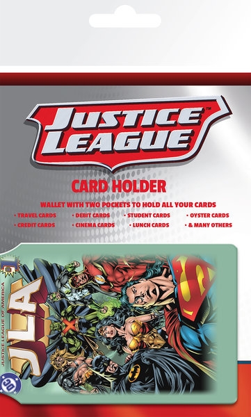 Image of DC Comics Liga Sprawiedliwości - Okładki na Dokumenty i Karty