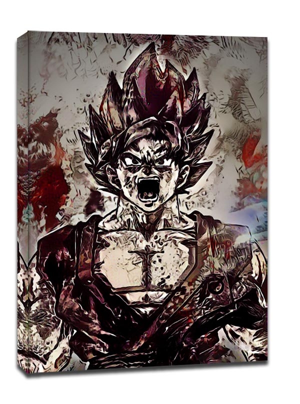 Image of Legends of Bedlam - Goku, the Limit Breaker, Dragon Ball - obraz na płótnie Wymiar do wyboru: 61x91,5 cm