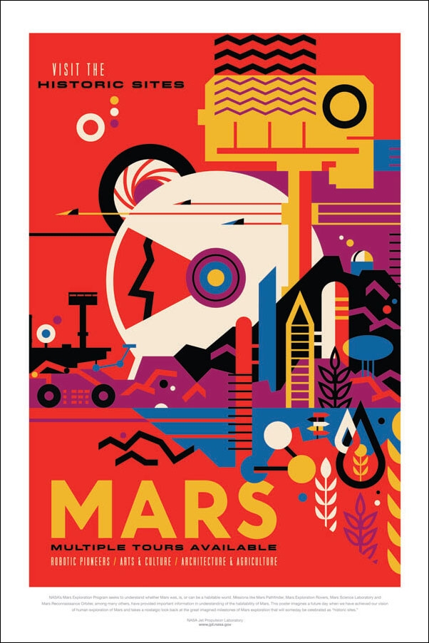 Image of Mars - plakat Wymiar do wyboru: 50x70 cm