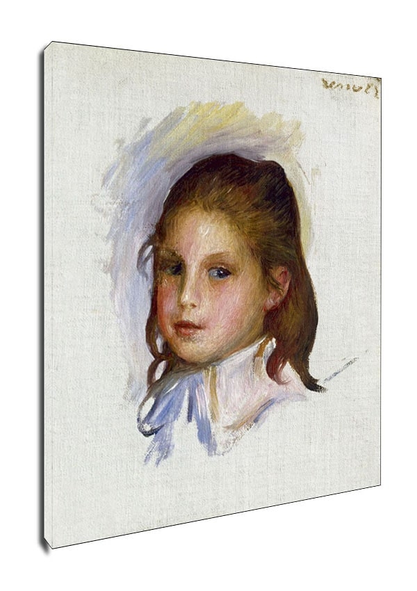 Image of Child with Brown Hair, Auguste Renoir - obraz na płótnie Wymiar do wyboru: 50x70 cm