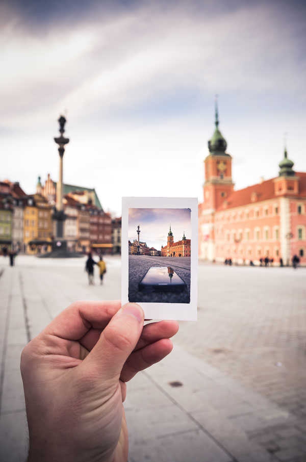 Image of Plac Zamkowy - plakat premium Wymiar do wyboru: 42x59,4 cm