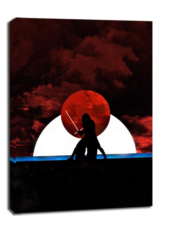 Image of Sol Lunaris - Kylo Ren, Gwiezdne Wojny Star Wars - obraz na płótnie Wymiar do wyboru: 20x30 cm