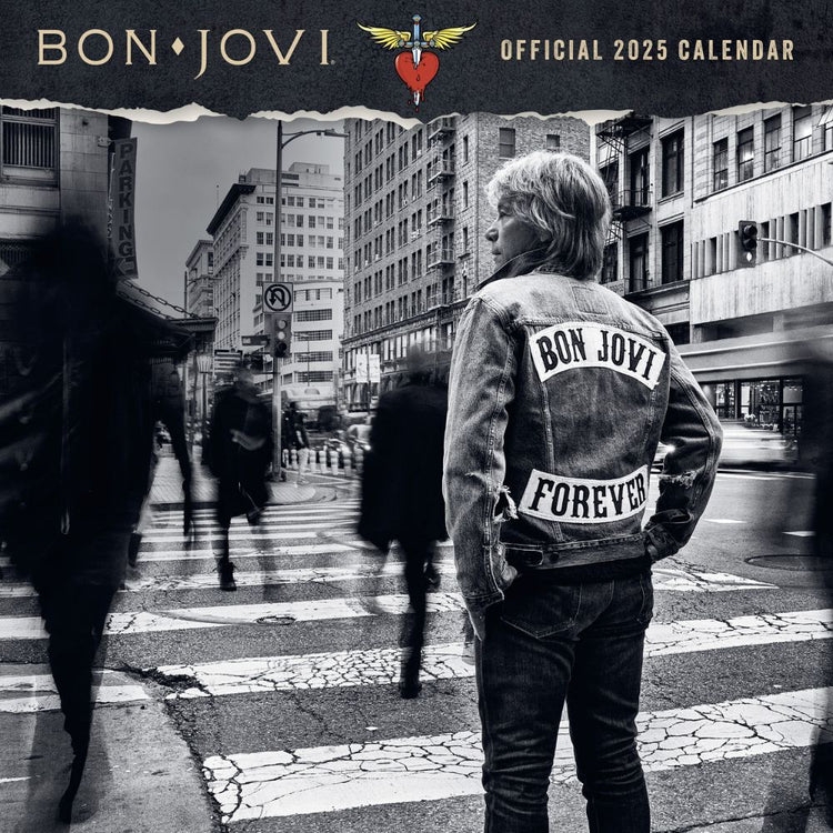 Image of Bon Jovi - Oficjalny Kalendarz 2025 Ścienny