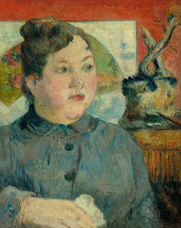 Image of madame alexandre kohler, paul gauguin - plakat wymiar do wyboru: 21x29,7 cm
