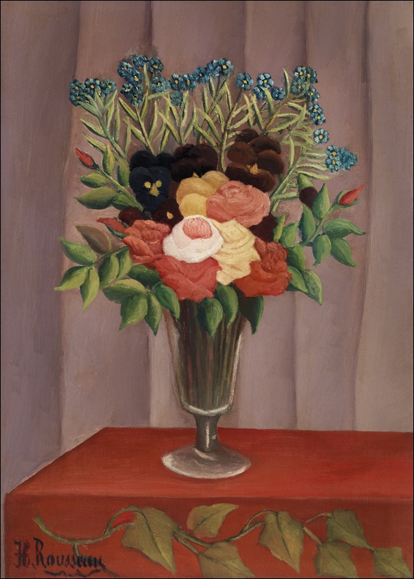 Image of Woman with Basket of Eggs, Henri Rousseau - plakat Wymiar do wyboru: 40x50 cm