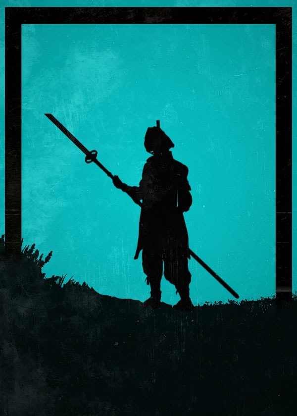 Image of For Honor - Nobushi - plakat Wymiar do wyboru: 40x50 cm