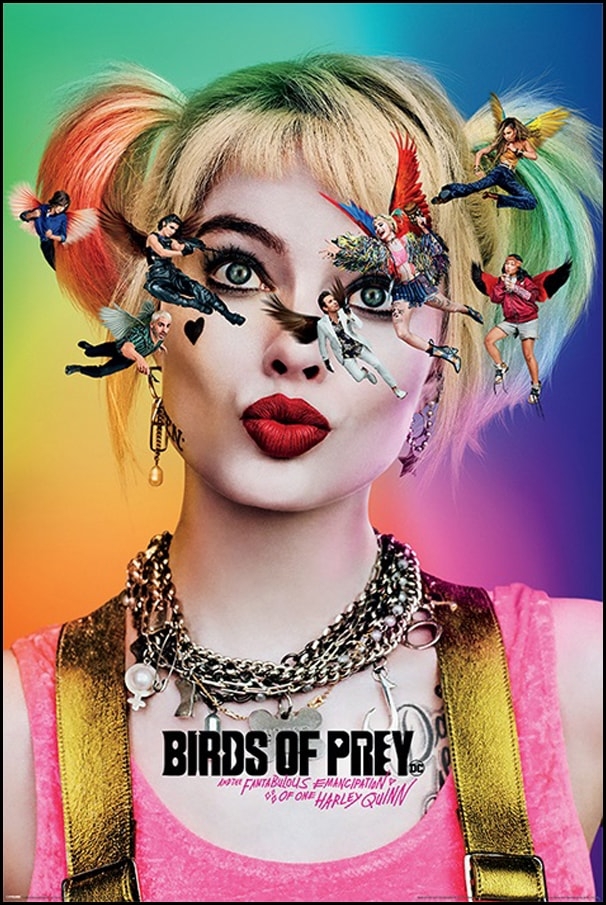 Image of Birds of Prey Ptaki Nocy i fantastyczna emancypacja pewnej Harley Quinn - plakat