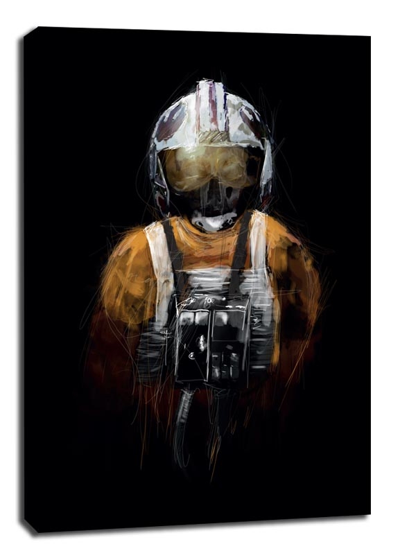 Image of Star Wars Gwiezdne Wojny Rebel Pilot - obraz na płótnie Wymiar do wyboru: 30x40 cm