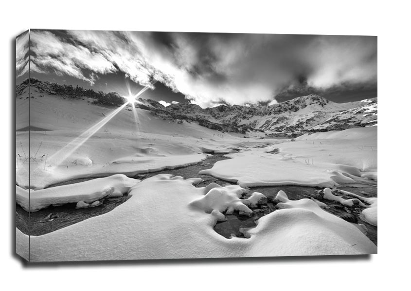 Image of Tatry wysokie - obraz na płótnie Wymiar do wyboru: 30x20 cm