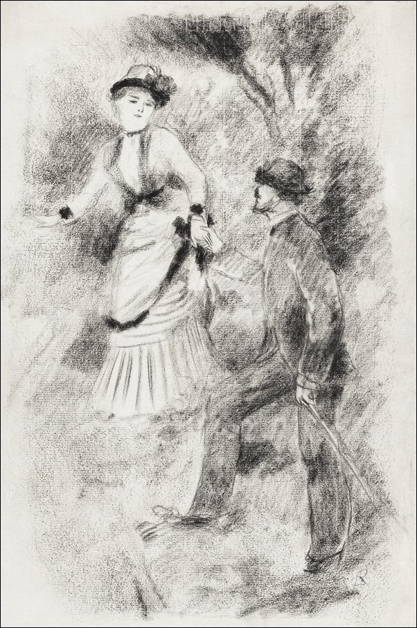Image of The Descent from the Summit, Auguste Renoir - plakat Wymiar do wyboru: 20x30 cm