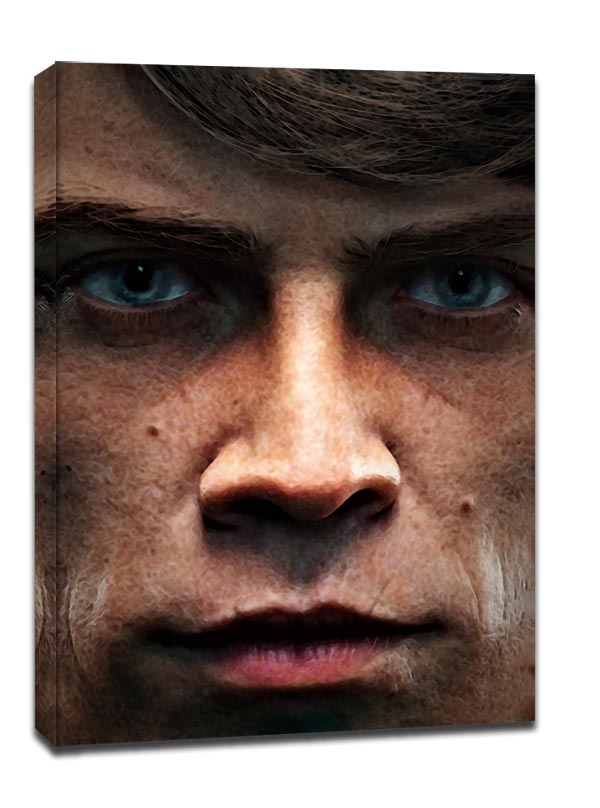 Image of Face It! Star Wars Gwiezdne Wojny - Luke Skywalker - obraz na płótnie Wymiar do wyboru: 30x40 cm