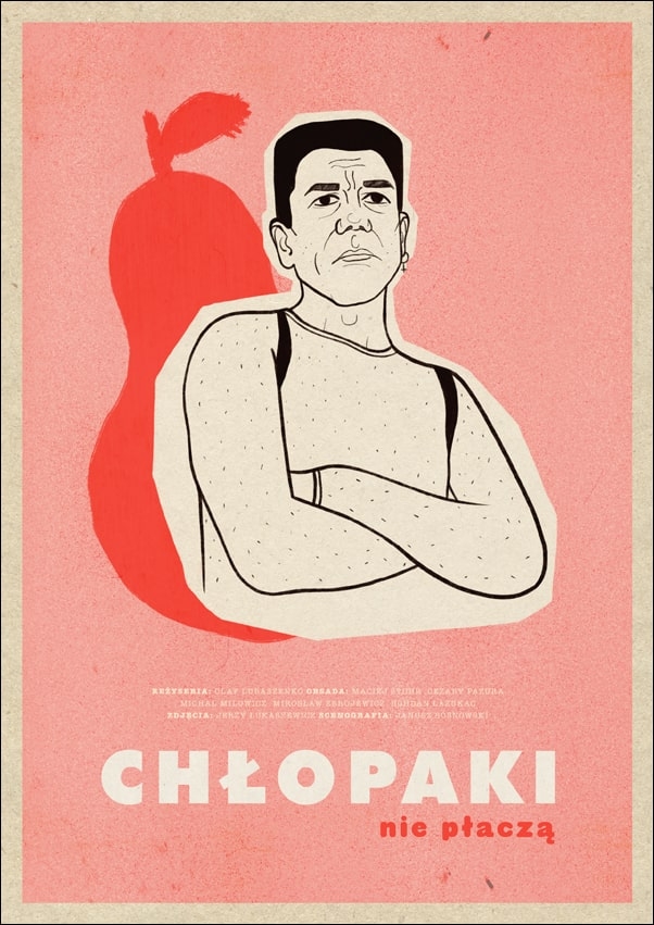 Image of Chłopaki nie Płaczą Grucha - plakat Wymiar do wyboru: 40x50 cm
