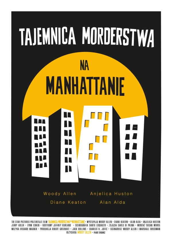 Image of Woody Allen Tajemnica morderstwa na Manhattanie - plakat Wymiar do wyboru: 40x60 cm